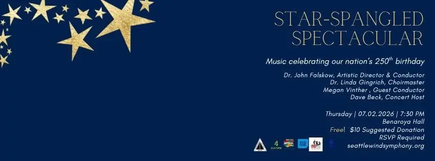 Seattle Wind Symphony's 11th Annual Star Spangled Spectacular