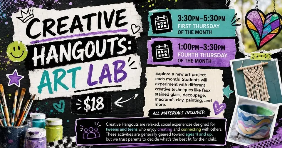 Creative Hangouts: Art Lab