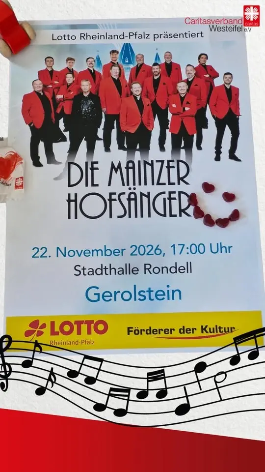 Benefizkonzert - Die Mainzer Hofsänger