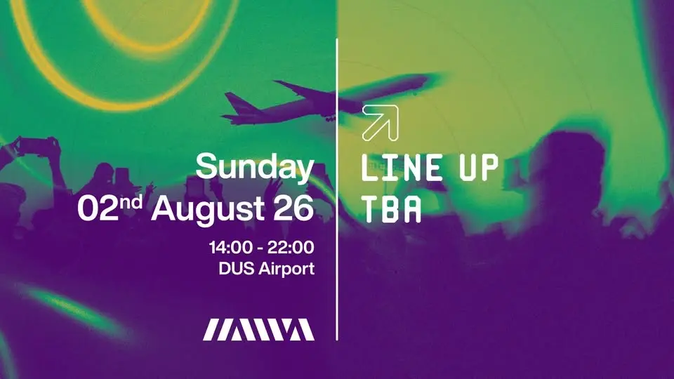 Hawā Open Air | Sunday, 02.08.2026 | DUS Airport 🛫