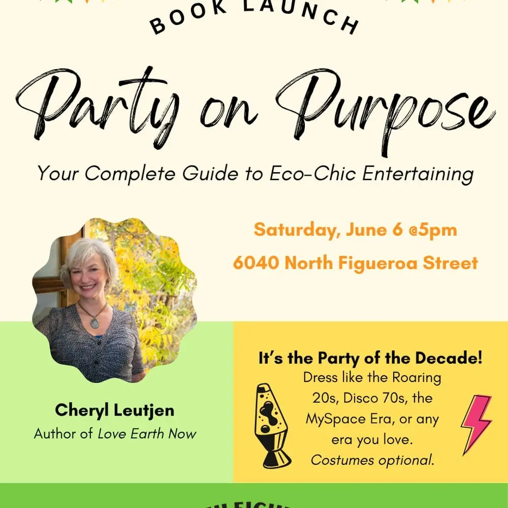 Book Launch: Party on Purpose with Cheryl Leutjen
