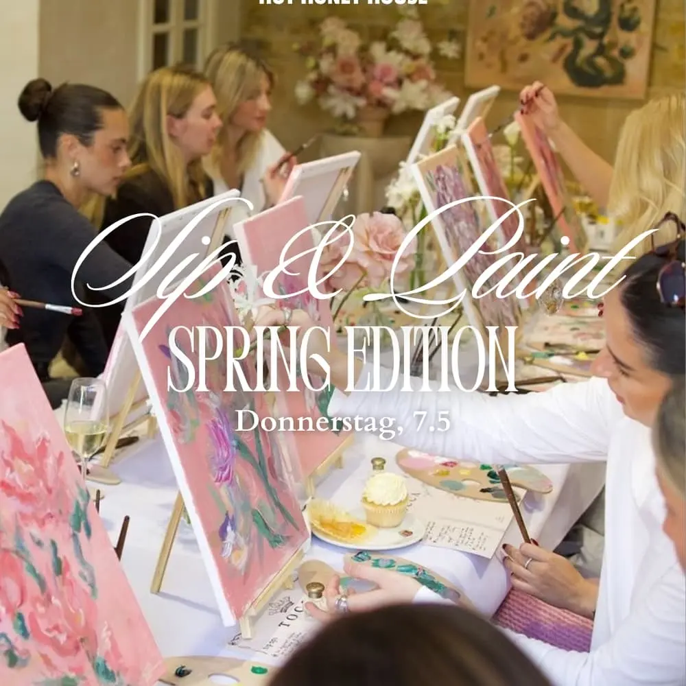 SPRING SIP & PAINT ✨