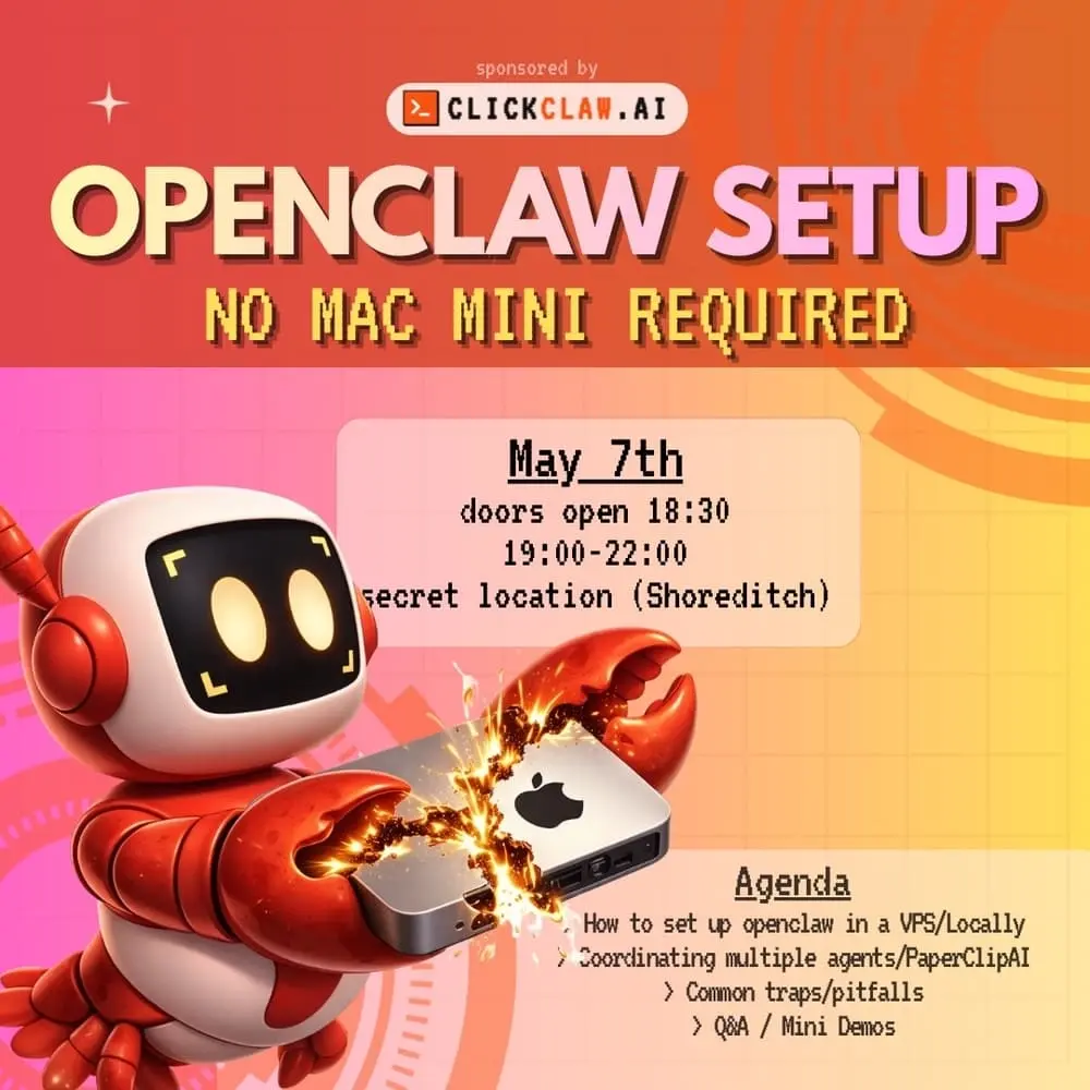 [Postponed] OpenClaw Setup Workshop & Demo Day