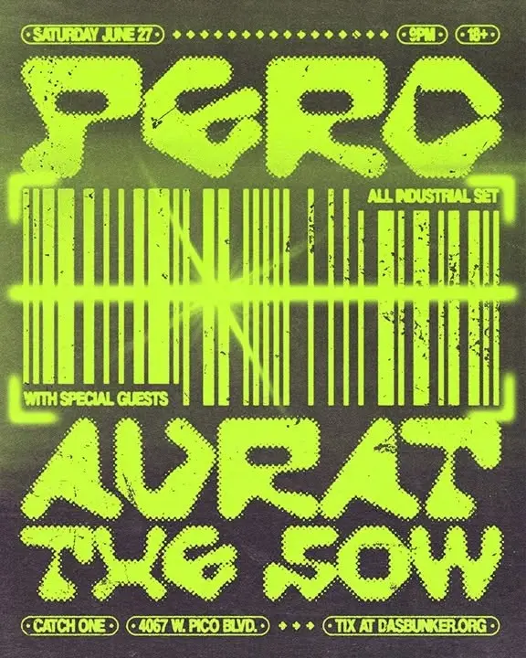 Perc (industrial set) / Aurat / The Sow