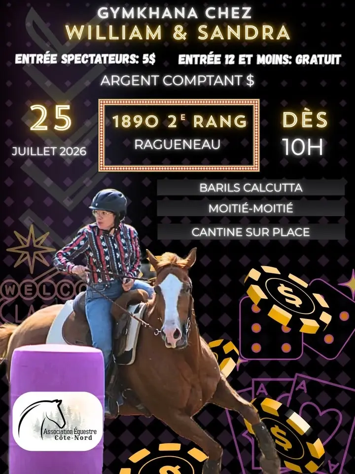 gymkhana chez William et Sandra