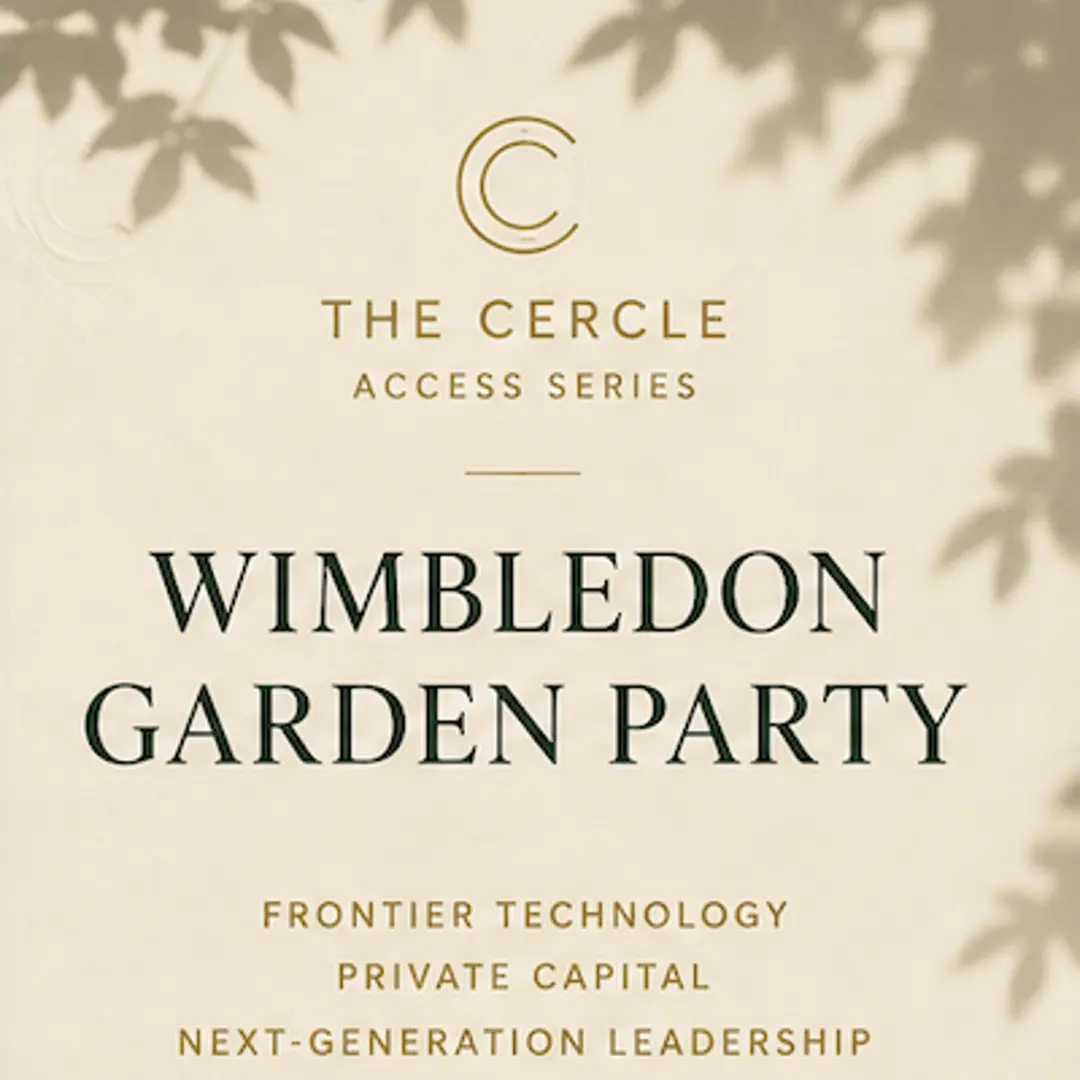 The Cercle Access Series | Wimbledon Garden Party