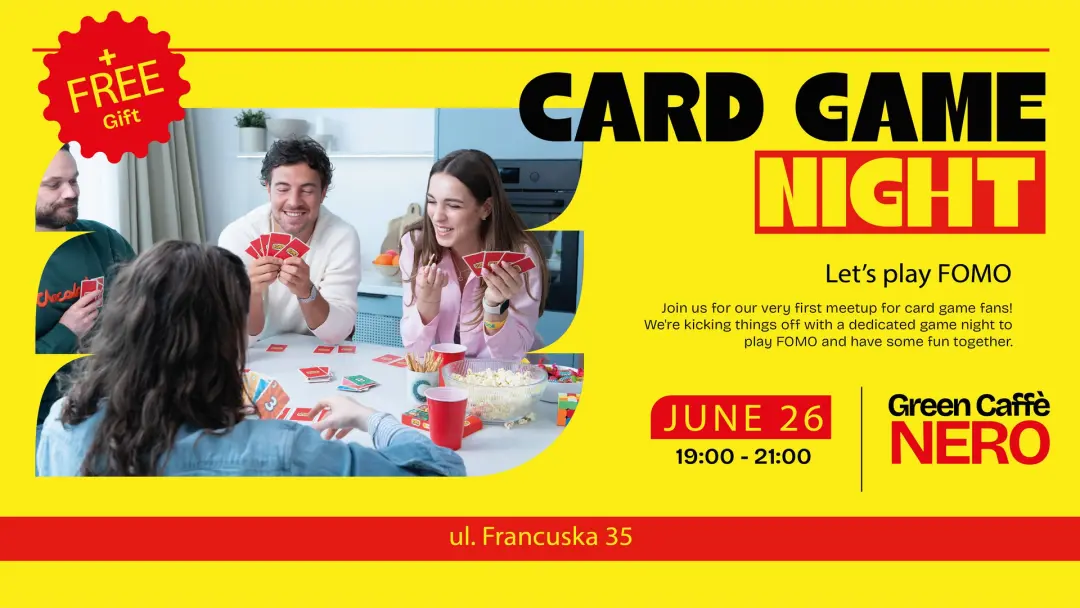 FOMO Card Game Night + FREE Gift