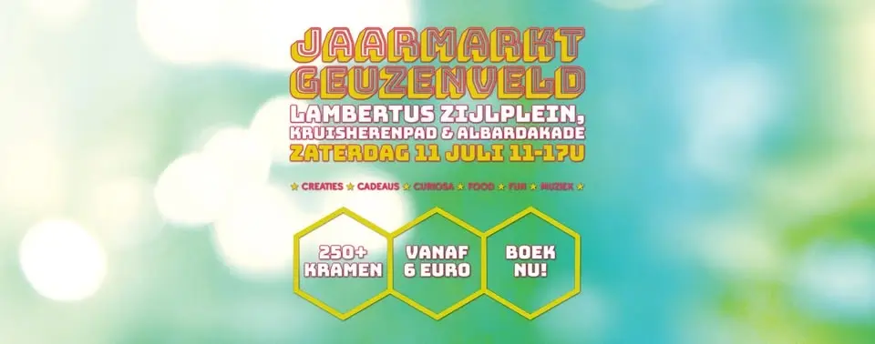 Jaarmarkt Geuzenveld 2026