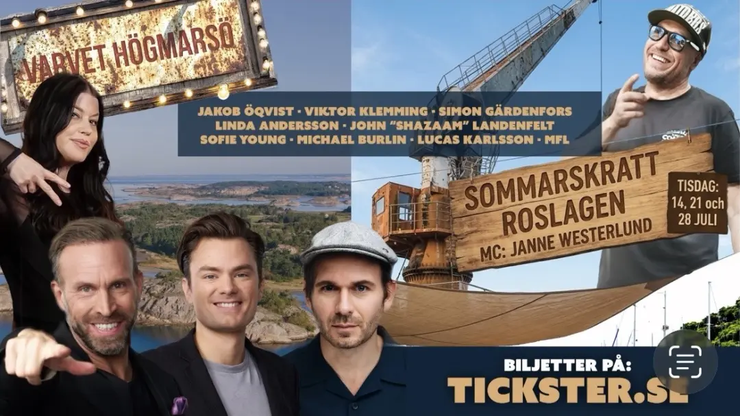 SommarSkratt Roslagen Simon Gärdenfors mfl.