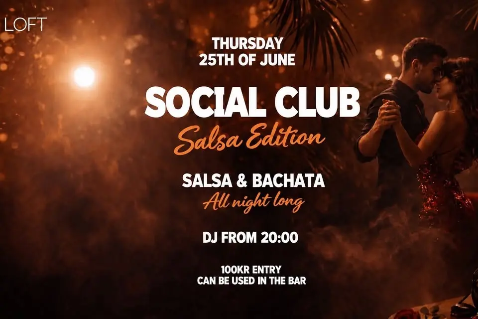 SOCIAL CLUB: SALSA & BACHATA ALL NIGHT @LOFT