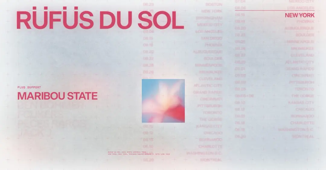RÜFÜS DU SOL NORTH AMERICA 2026