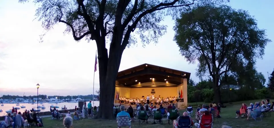 County Line performs at the John Philip Sousa Memorial Band Shell