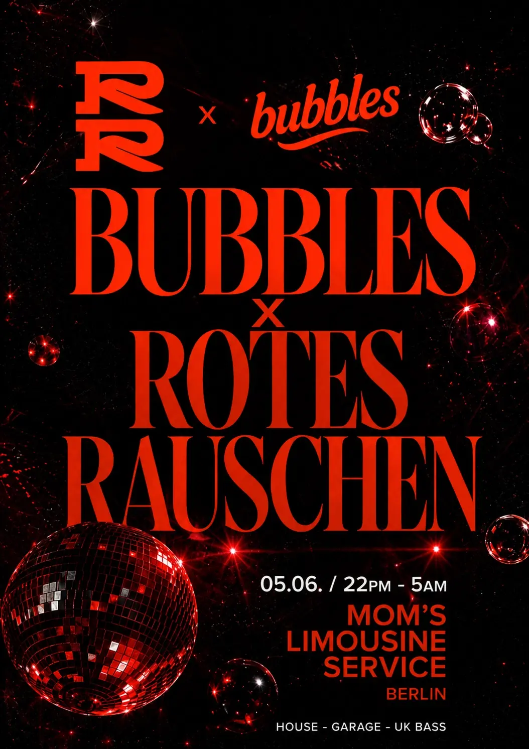 Bubbles x Rotes Rauschen