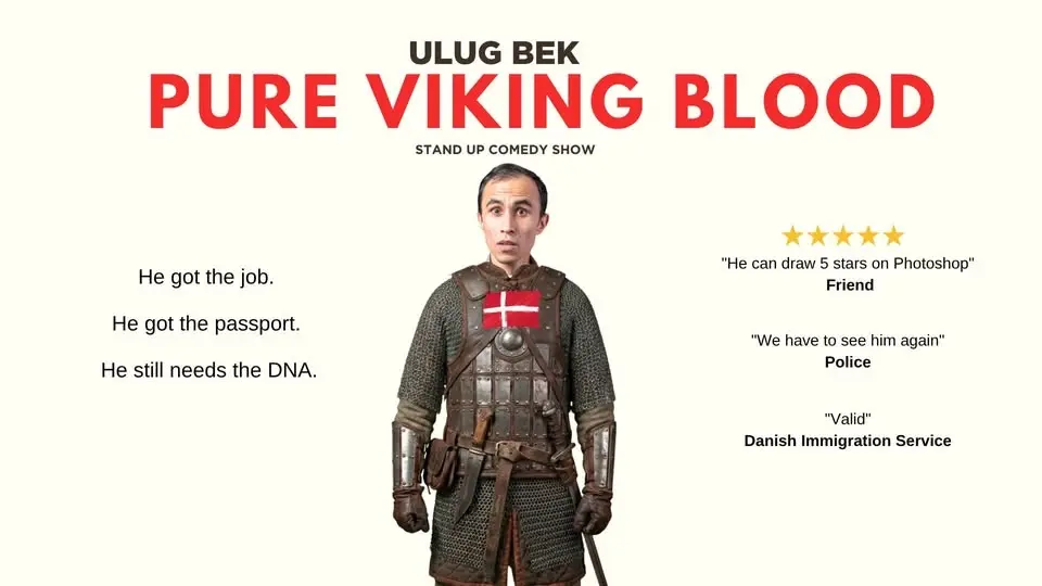 PURE VIKING BLOOD - Stand-up comedy show in English