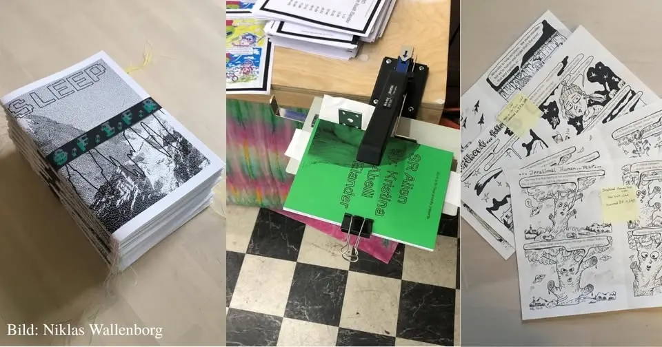 Gör ditt eget zine!  – Workshop