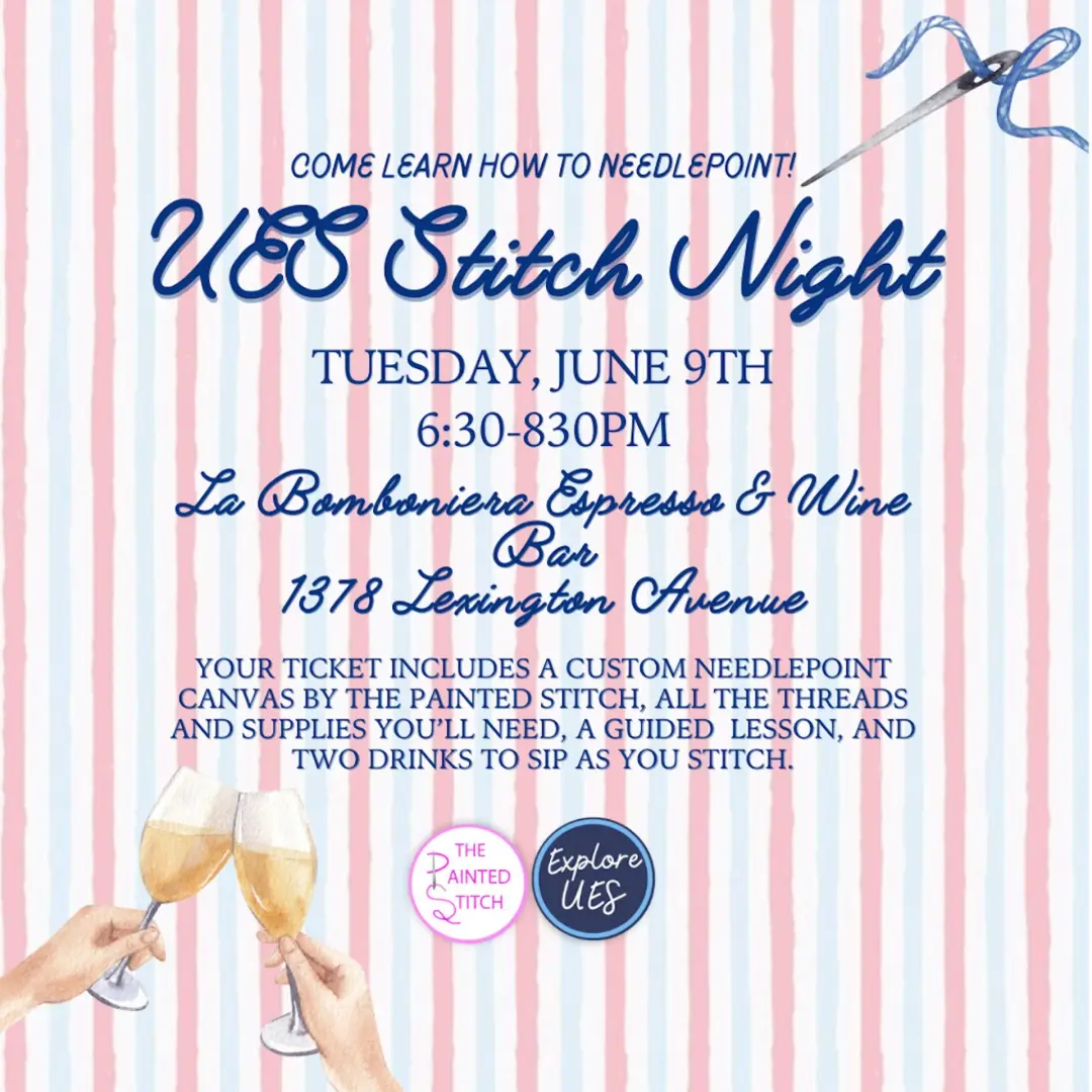 UES Stitch Night - Tuesday 6/9