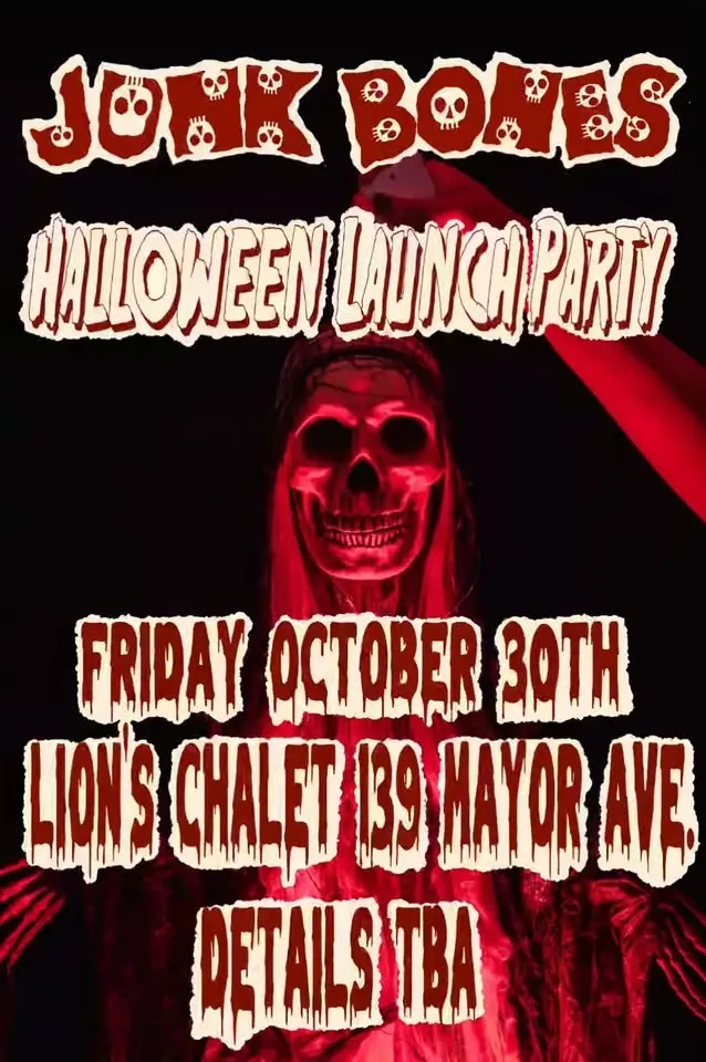 Junk Bones Halloween Launch Party
