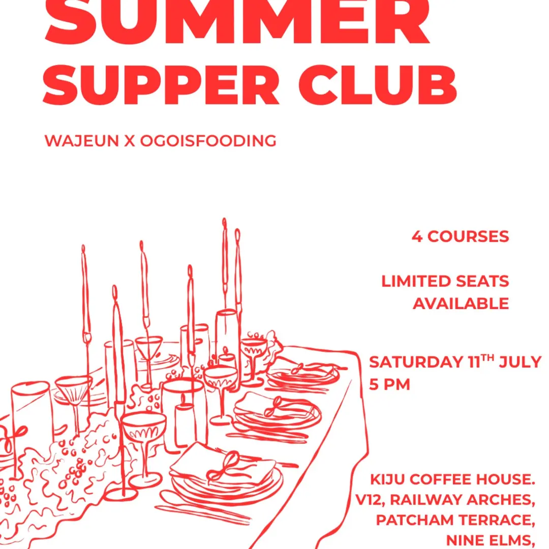 Wajeun X Ogoisfooding Supper Club