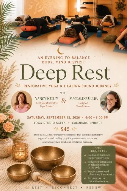 Deep Rest- Restorative Yoga and Healing Sound Journey