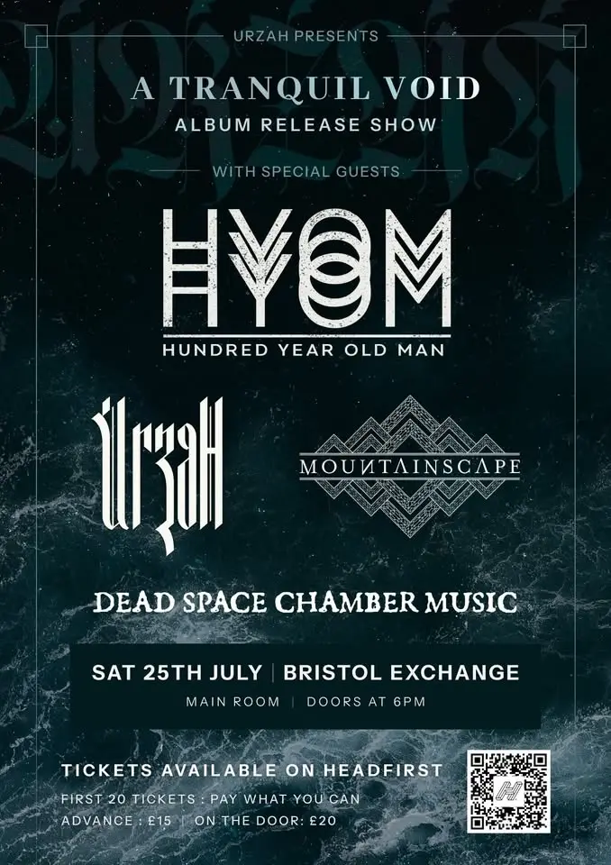 Urzah Presents: ‘A Tranquil Void’ Album Release Show