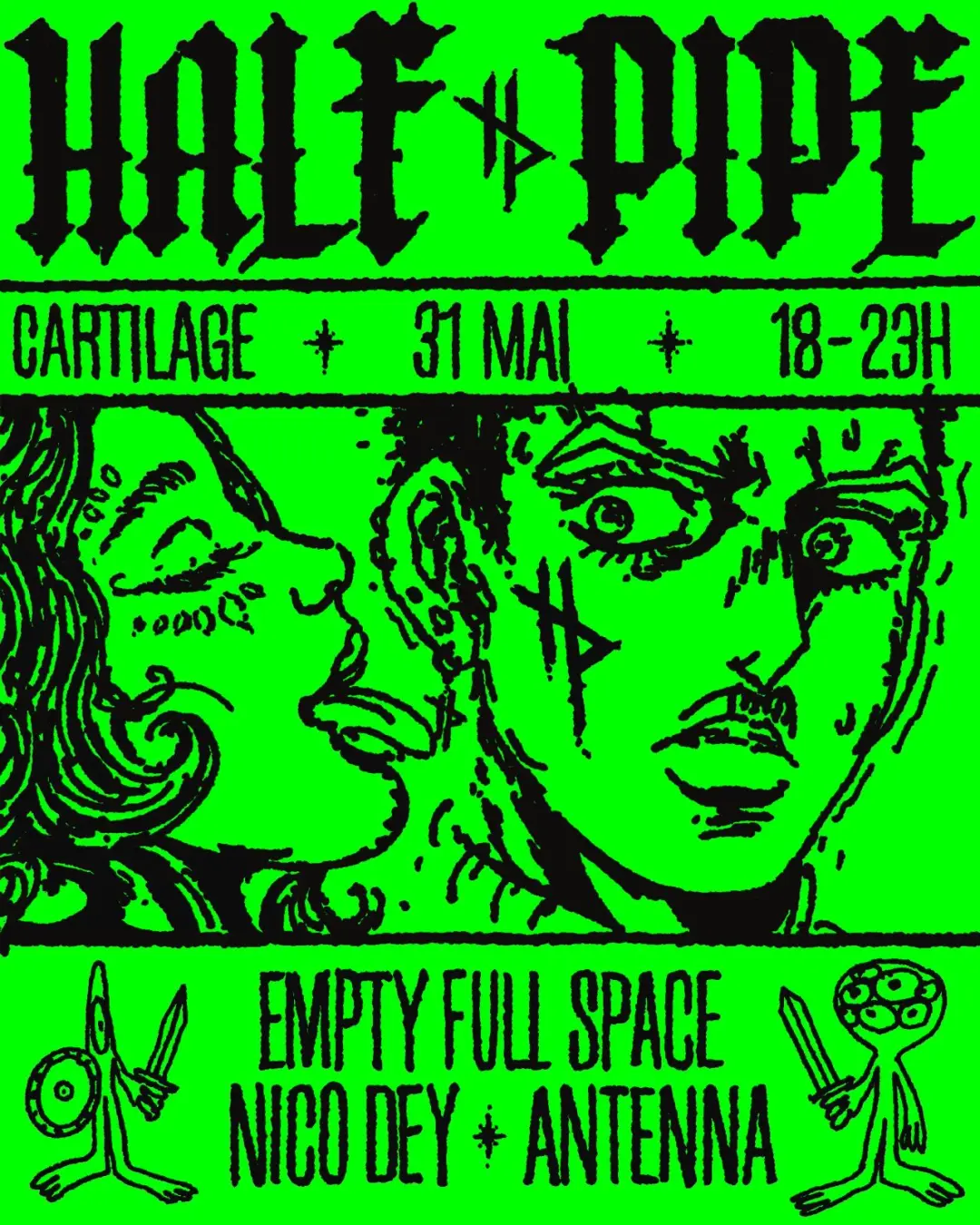 Half Pipe présente: SUNDAY RIFF PARTY