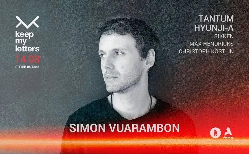 keep my letters w/ Simon Vuarambon
