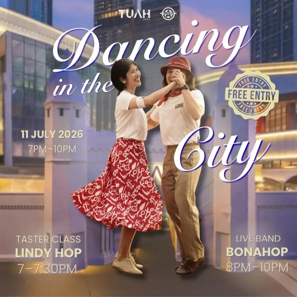 Dancing in the City: A Free Lindy Hop Dance Social with Live Music!