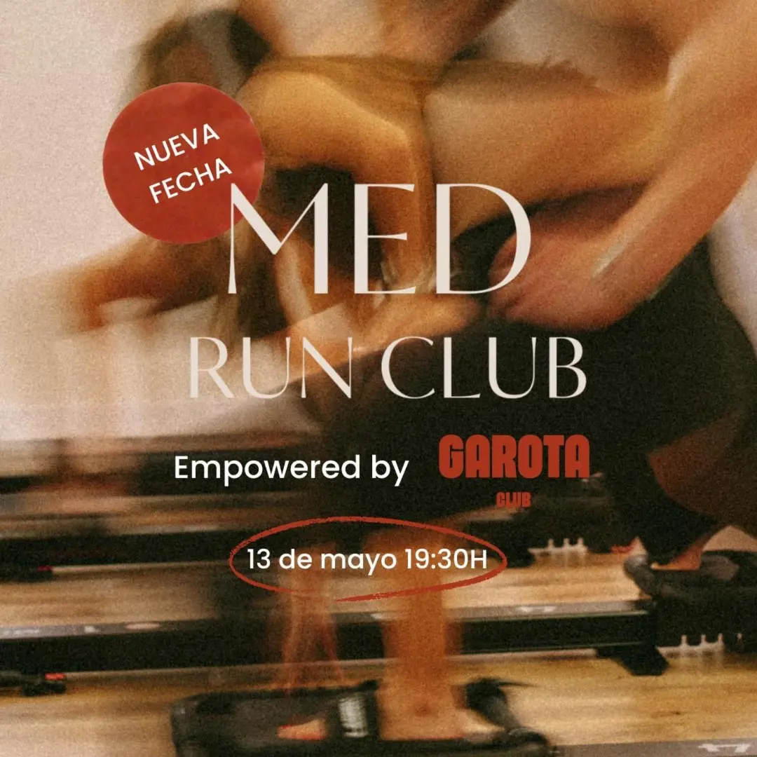 MED run club x GAROTA club 🔥