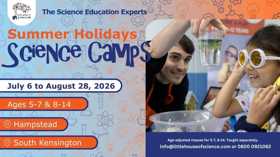 Summer Science Camp: The Physics Lab ⚡🔭 | Ages 5–14 | London