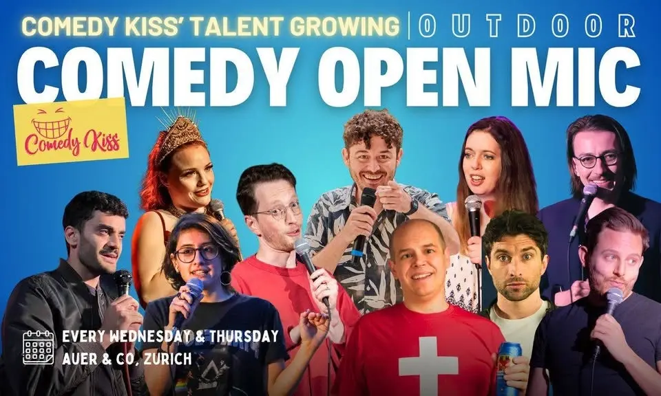 Comedy Kiss Wednesday Outdoor Open Mic