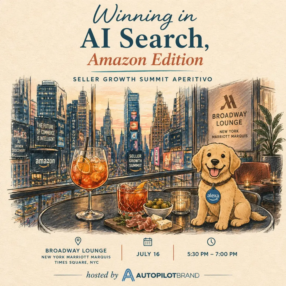 Aperitivo @ Marriott Marquis: Winning in AI Search, Amazon Edition