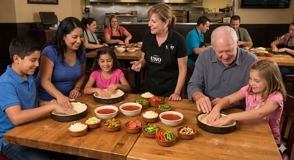 UNO NYC Col. Ave. Deep Dish Pizza Cooking Classes