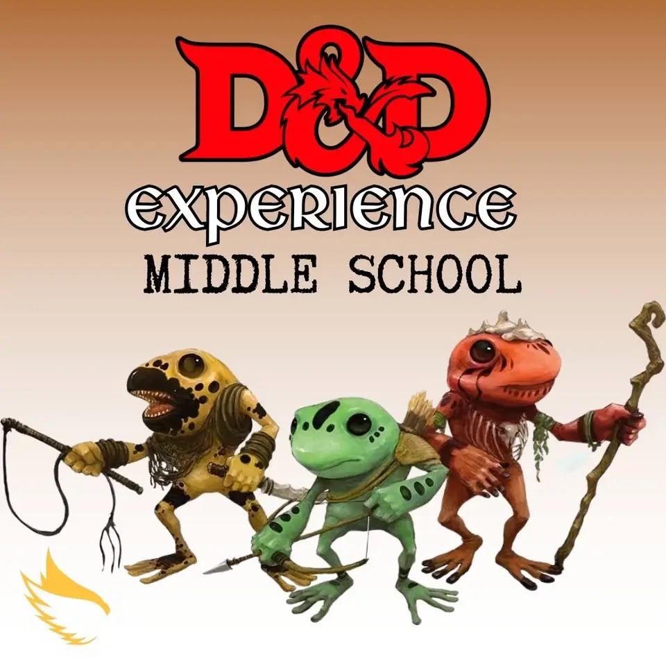 Middle School D&D Experience - July 25 at 2 PM