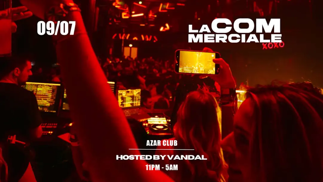 50 Tickets Only: La Commerciale - Jeudi 9 Juillet - Azar