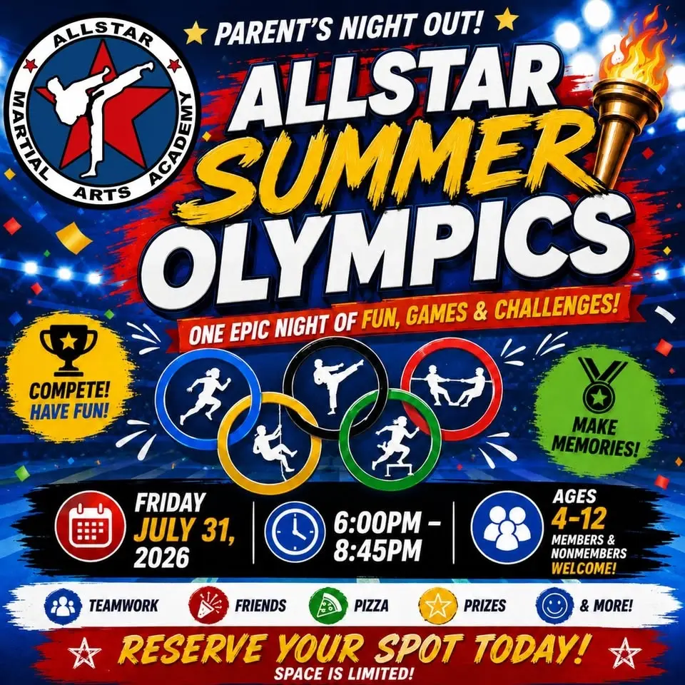 Allstar Summer Olympics Parent's Night Out Party
