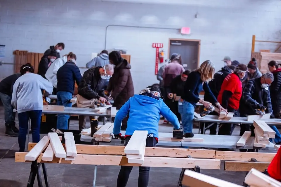 Eva Rose Foundation Build Day