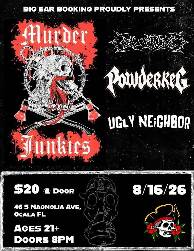 Murder Junkies live @ Mutiny w/Special Guests