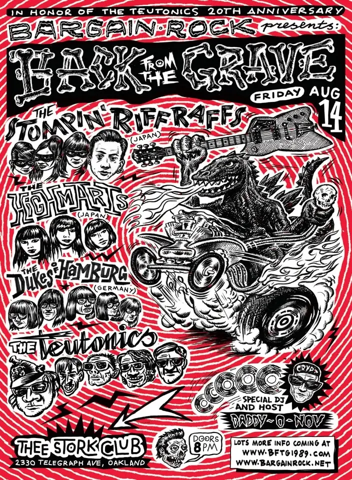 The Stompin' Riff Raffs, Highmarts, Dukes of Hamburg