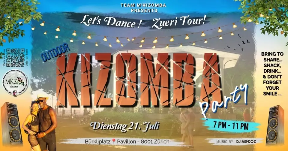 Let's Dance Kizomba! 🫂 @Bürkliplatz! 🌞 21.07.2026