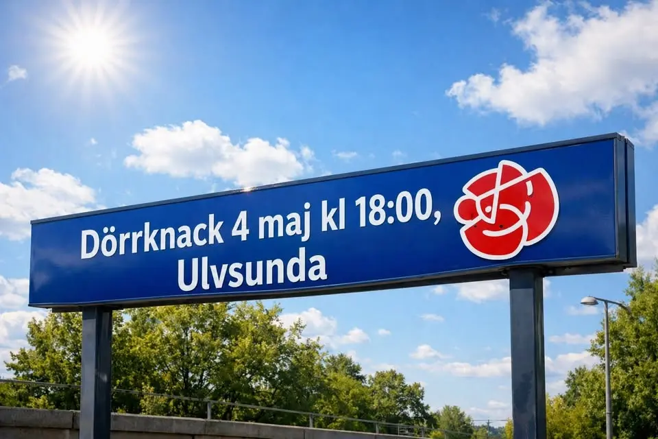 Dörrknackning i Ulvsunda!