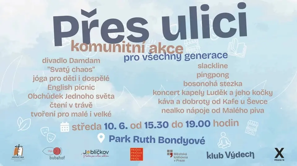 PŘES ULICI - komunitní akce pro všechny generace
