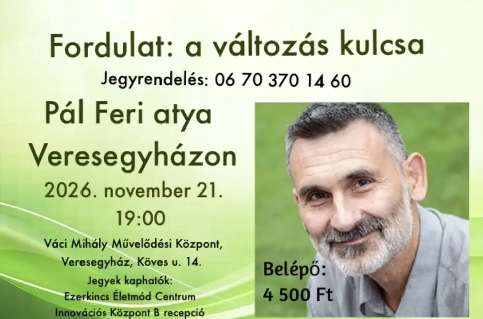 Pál Feri atya Veresegyházon