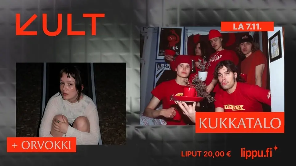 KULT Live: Kukkatalo + Orvokki