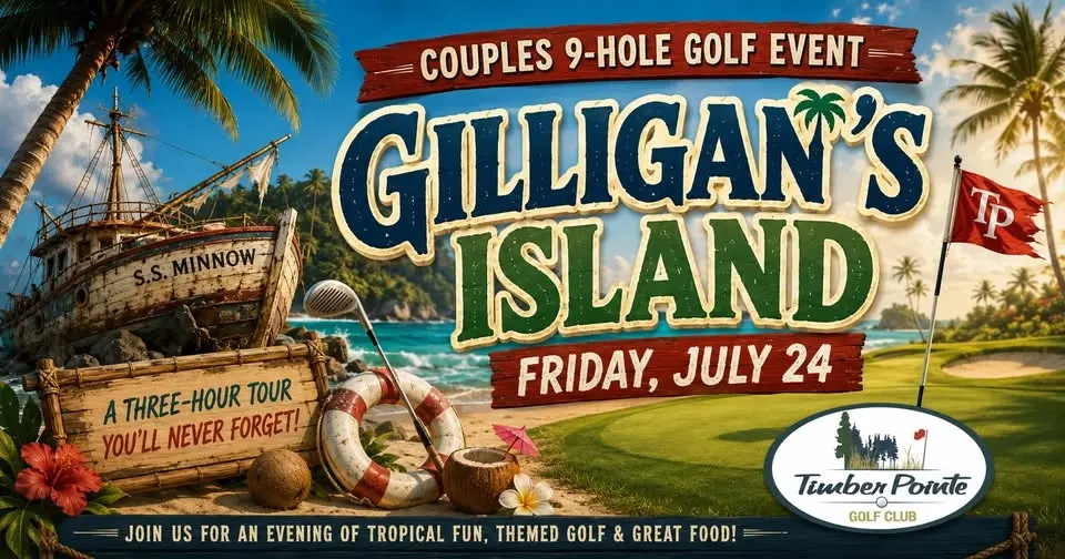 🚤🌴 COUPLES 9-HOLE GOLF EVENT: GILLIGAN'S ISLAND 🌴🚤