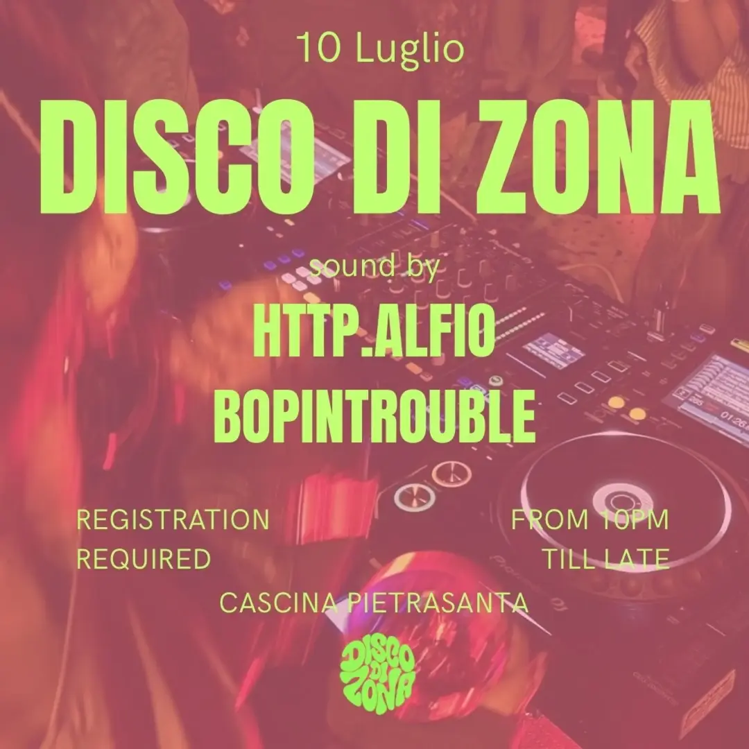 DISCO DI ZONA