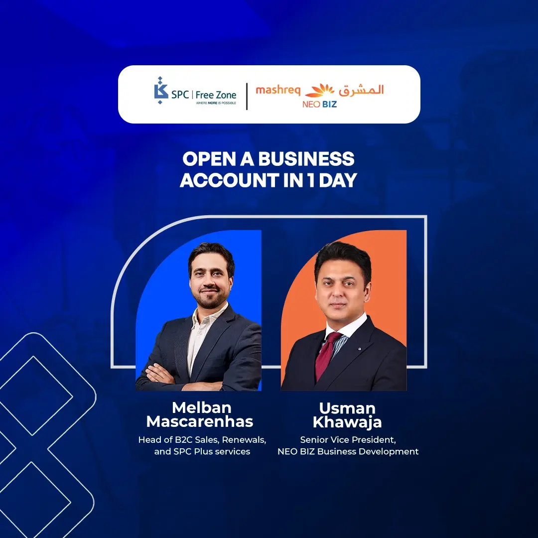 SPC Free Zone x Mashreq Bank Breakfast Series: Open A Business Account In 1 Day!
