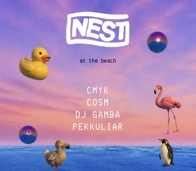 FREE BEACH PARTY: NEST Microfest at the beach