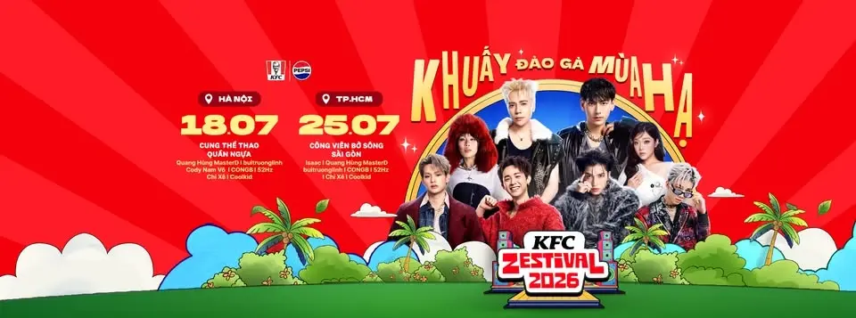 KFC ZESTIVAL - Đại Hội Karaoke Tới Khàn Tiếng Tập Thể