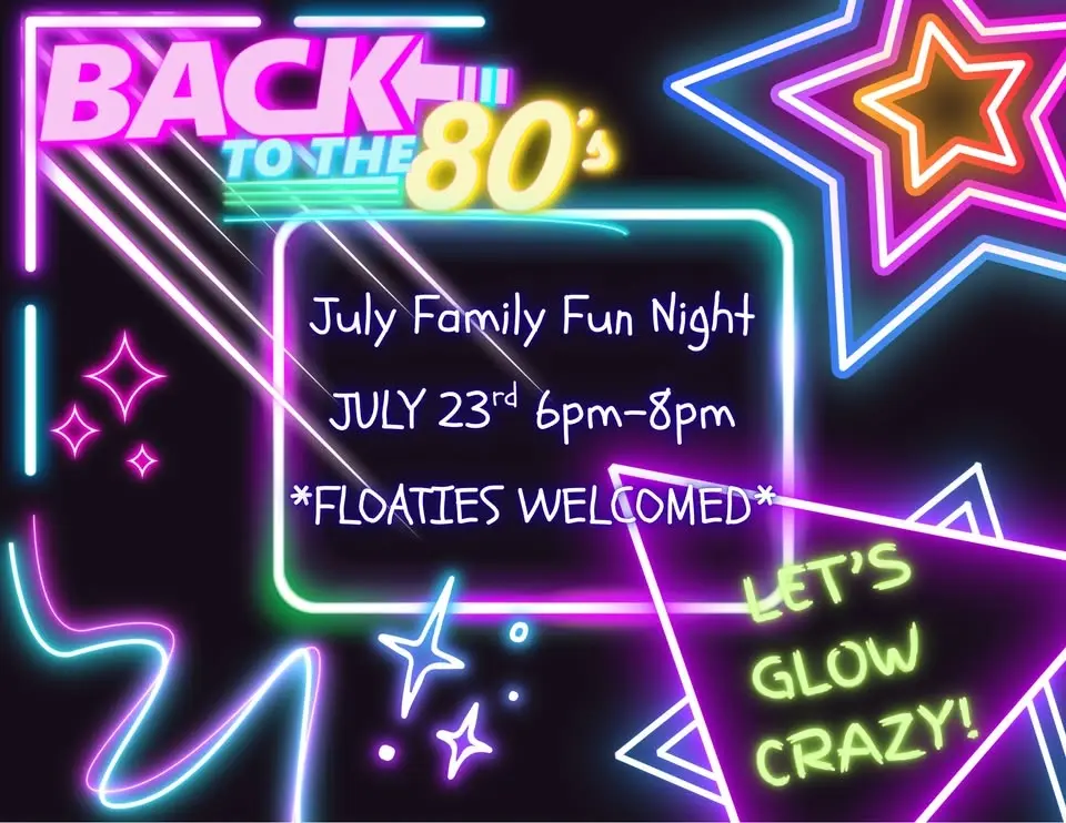 Back to the 80’s: Let’s glow crazy!