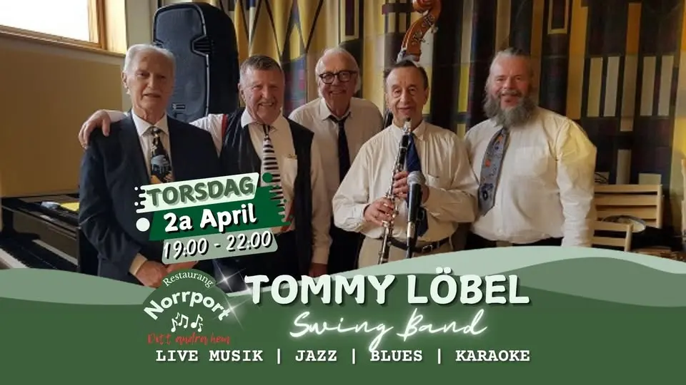 💃Tommy Löbel Swing Band med Torsdagsswing!